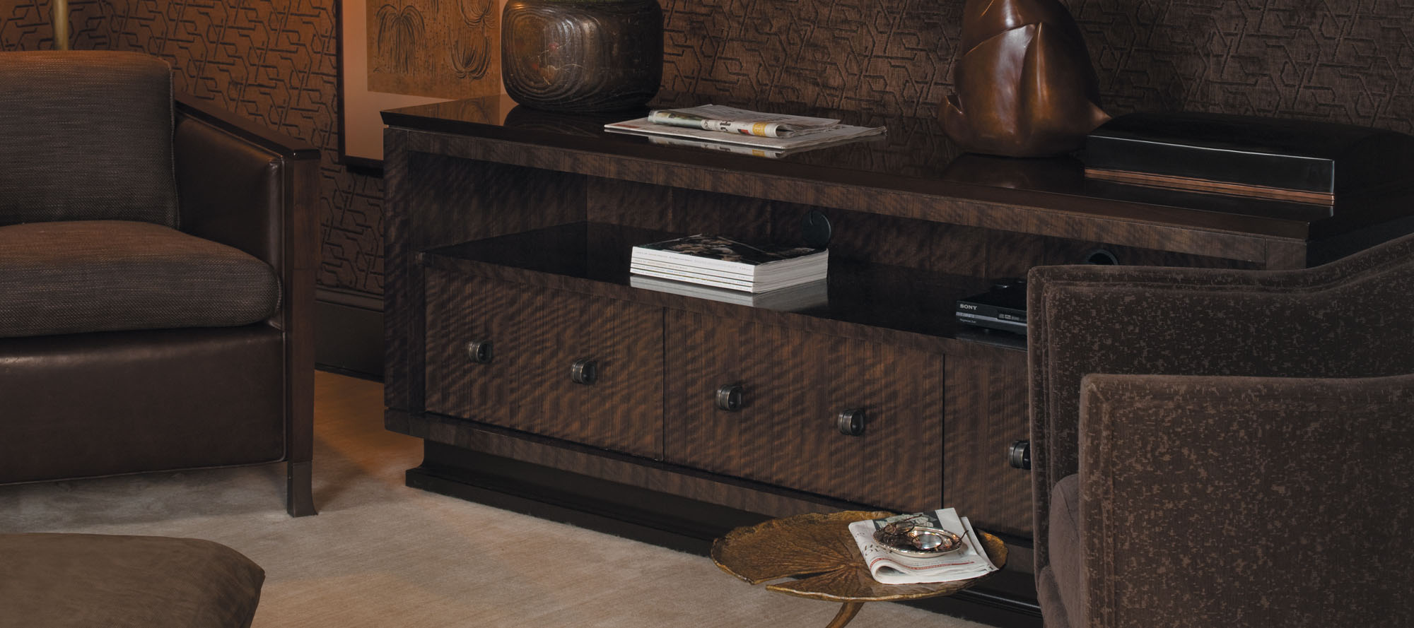 Normandie Low by Bill Sofield BA4071 Baker Furniture