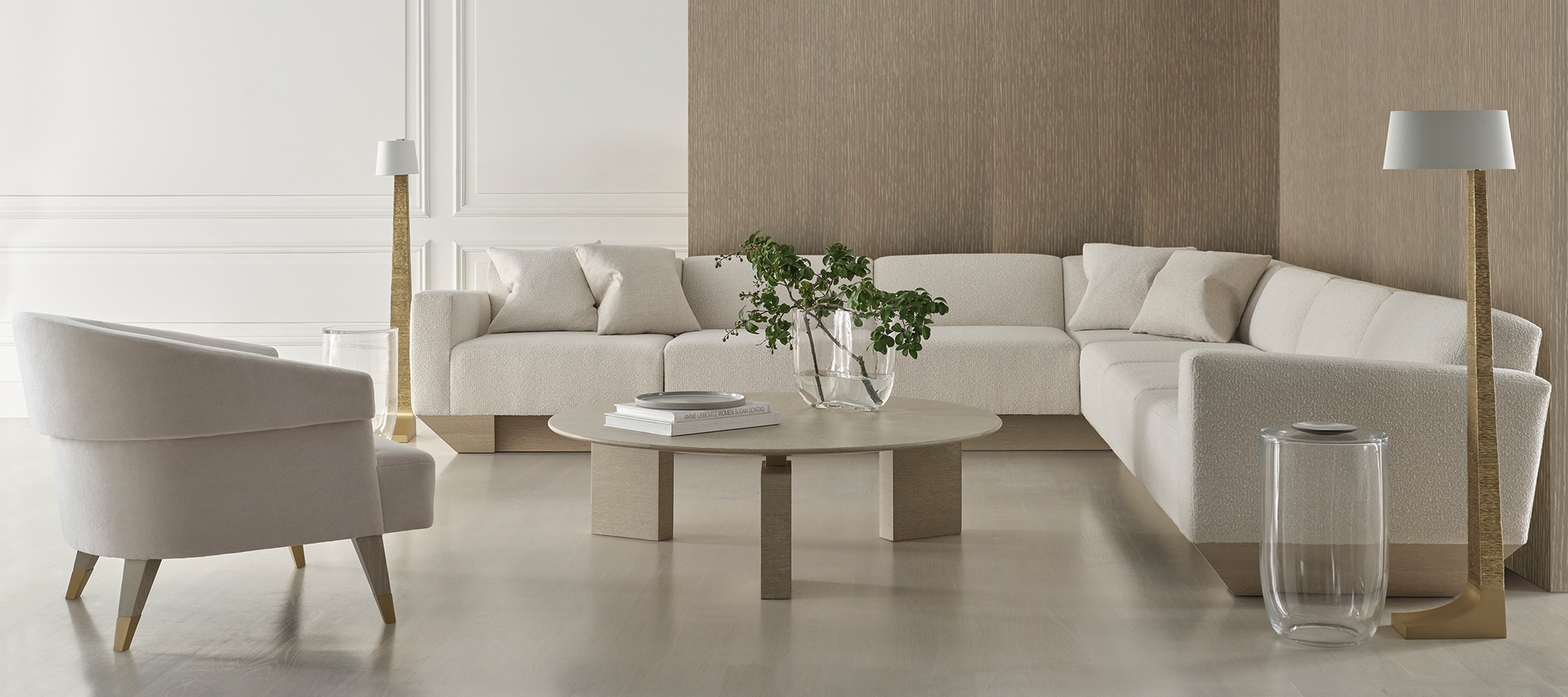 Sectionals - Modern Living Room Furniture & Accessories | Baker Furniture