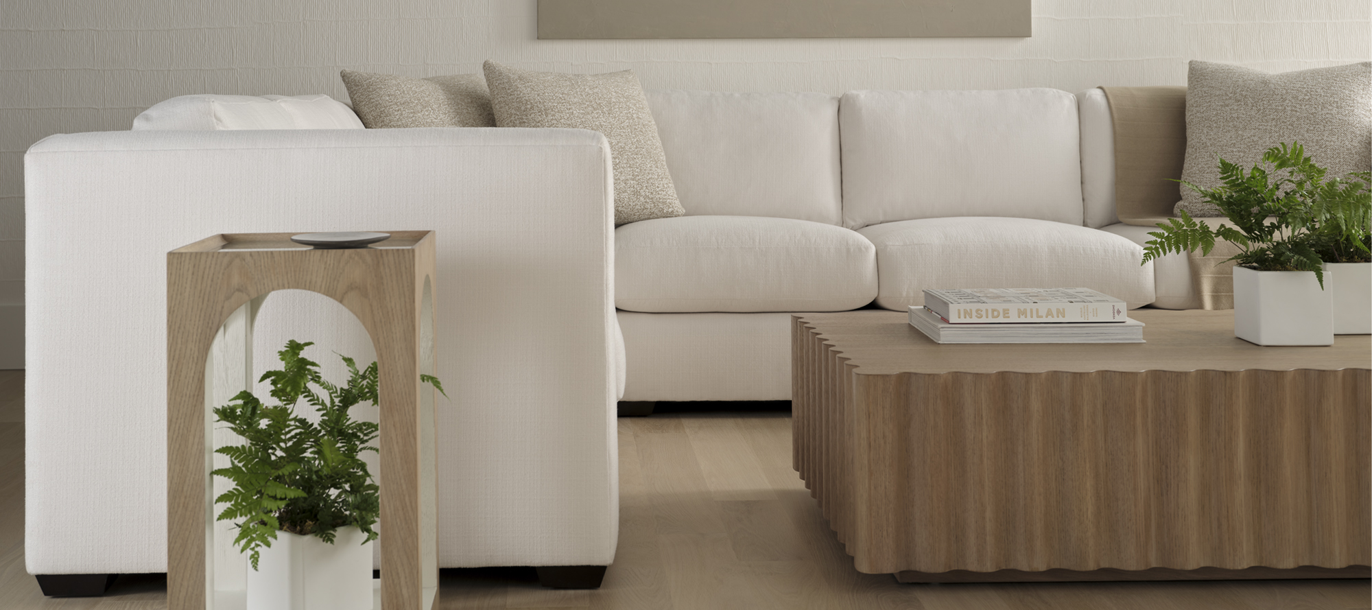 Malta Cocktail Table by Milling Road Originals BAA3456 Baker Furniture